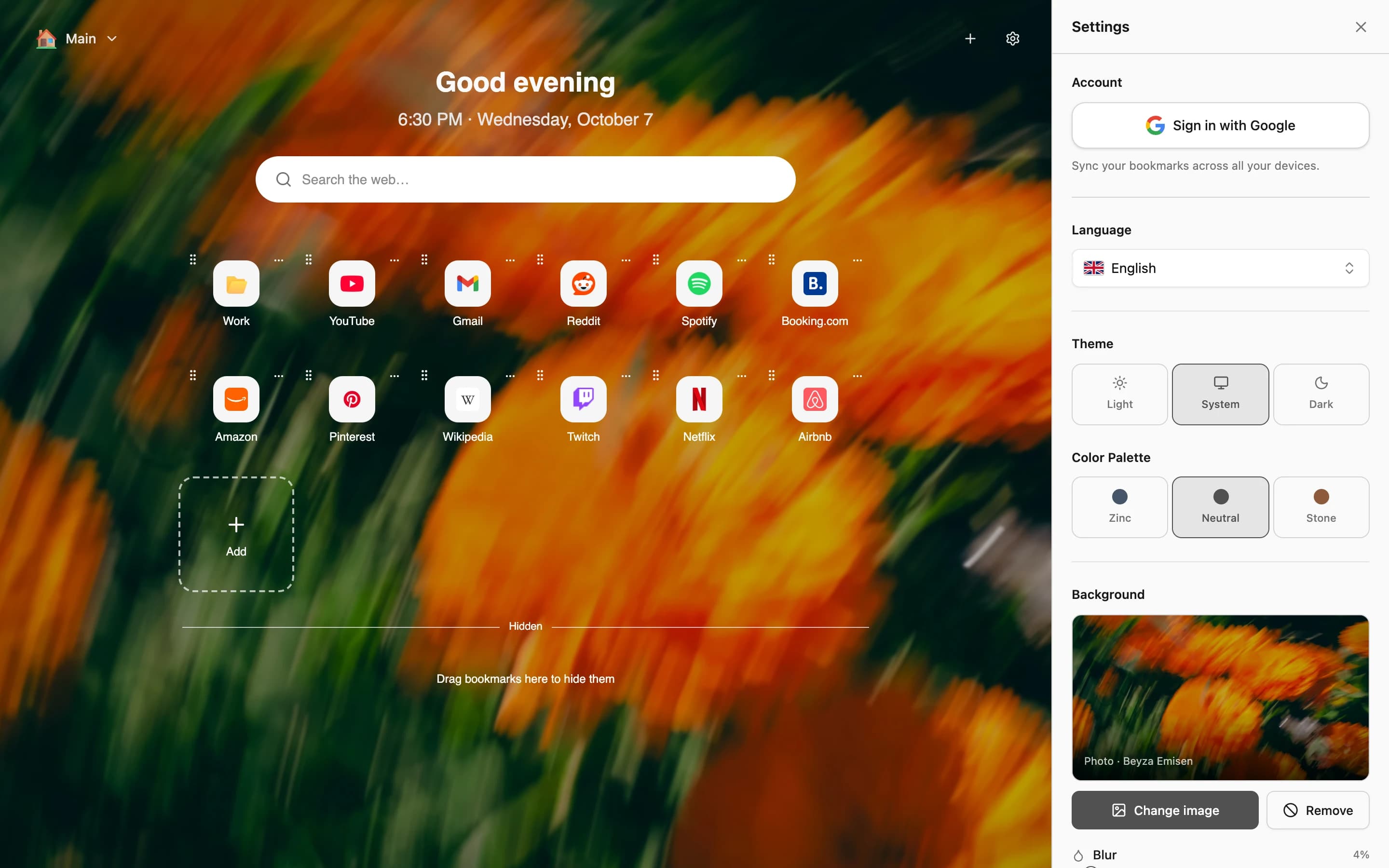 Ember Tabs: Drag-and-drop editing & settings